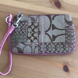 Coach Wristlet